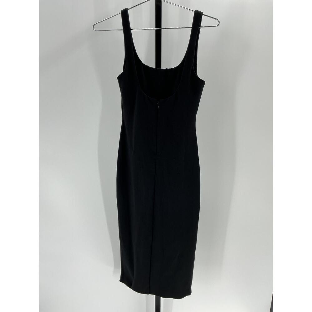 Nbd 'Thom' Black Rayon Midi Dress Size S - Picture 3 of 4